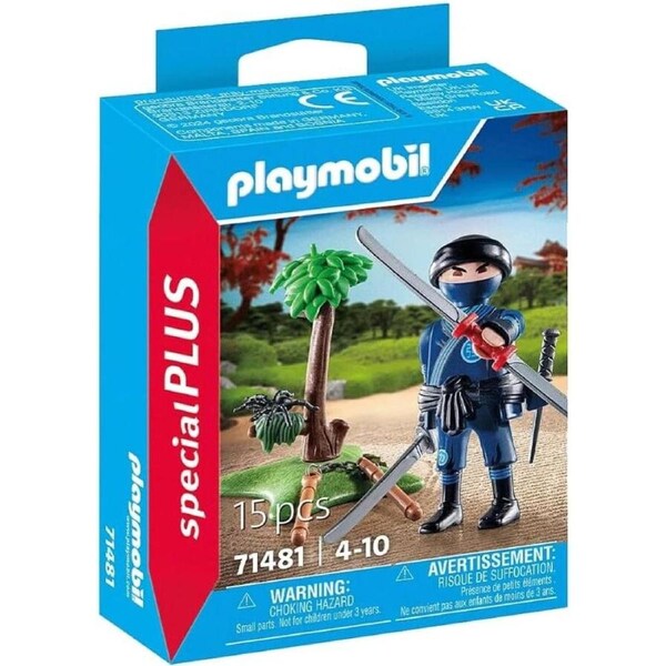 Playmobil Special Plus Equipped ninja 15c 71481