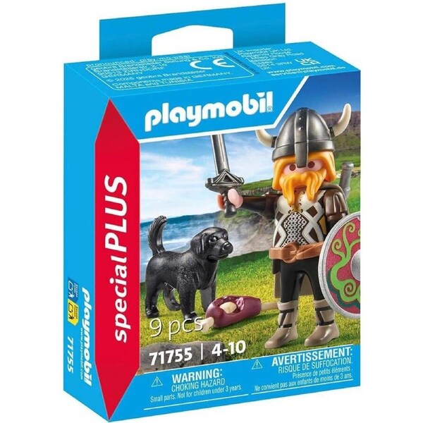Playmobil Special Plus Viking with Guard Dog 9c 71755