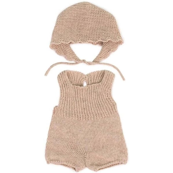 Miniland Doll Clothes Knitted Doll Outfit Romper 38cm 31688