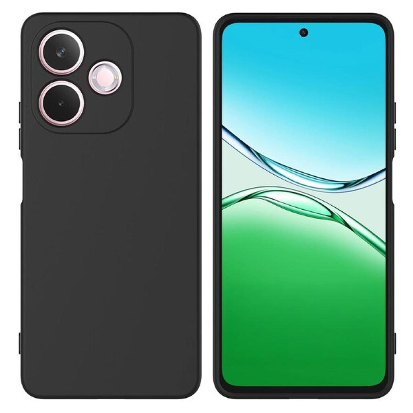 OPPO A5 Pro 5G Ultra Slim Black Premium TPU Gel Back Case by MEZON – Shock Absorption (OPPO A5 Pro 5G, Gel Black)