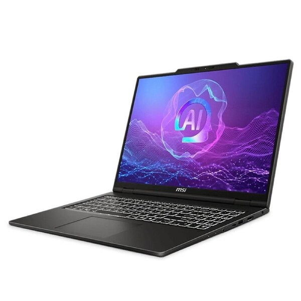 MSI Venture A16 AI+ A3HMG-015AU AMD Ryzen AI 7 350 261K Radeon Ryzen AI 300 16in 16:10 2K 120HZ OLED DDR5 8GB2 512GB Gen4 SSD AMD Wi-Fi 6E RZ616 11 4