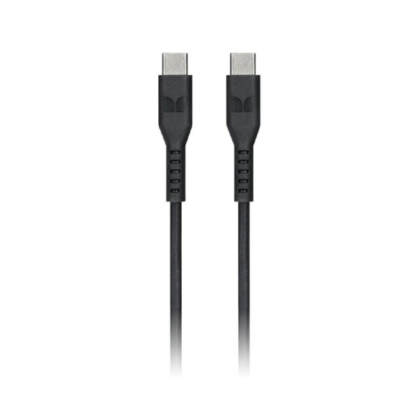 Monster USB-C to USB-C Thermo Plastic Elastometer Cable - Black 1.2m