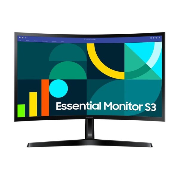 Samsung 24" S36GD Curved Monitor (24", Black)