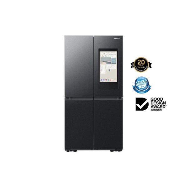 Samsung 636L AI Family Hub™ French Door Refrigerator (636L, Black)
