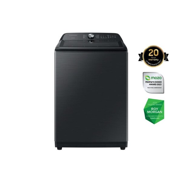 Samsung 14kg Top Load Washer with BubbleStorm™ (14kg, Black)