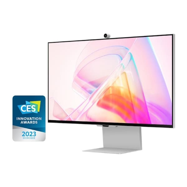 Samsung 27" ViewFinity S90PC 5K Monitor (27", Light Gray)