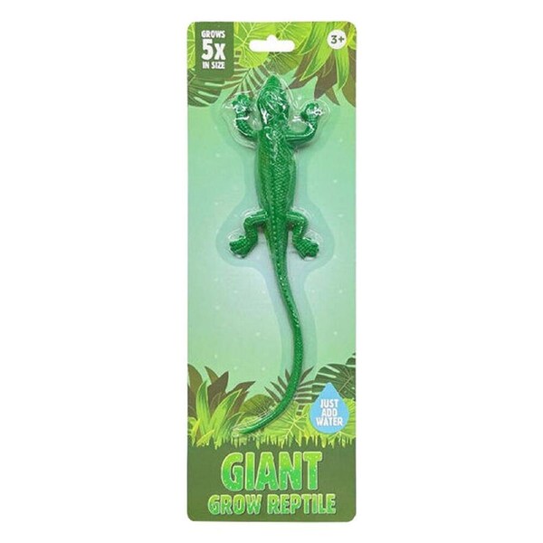 Bensons Giant Grow Reptile Kids/Childrens Water Expanding Toy - Assorted