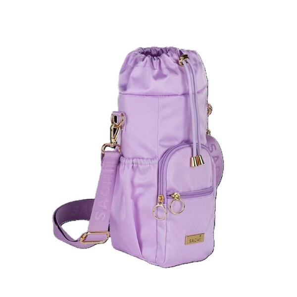 Crossbody Insulated Bottle Bag - Orchid