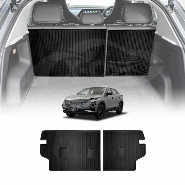 Back Seat Protector for Chery OMODA 5/5 GT 2023-2025 All Weather Heavy Duty Car Seat Kick Mats Cover