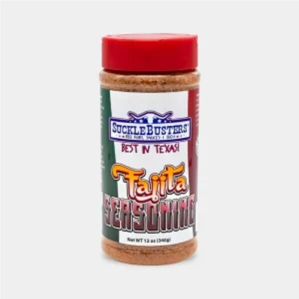 SuckleBusters Fajita Seasoning BBQ Rub Seasoning 12oz