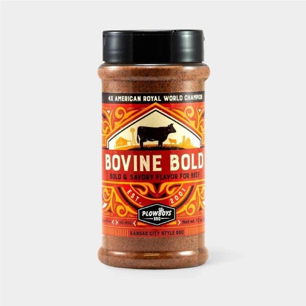 Plowboys BBQ Bovine Bold BBQ Rub Seasoning 12oz