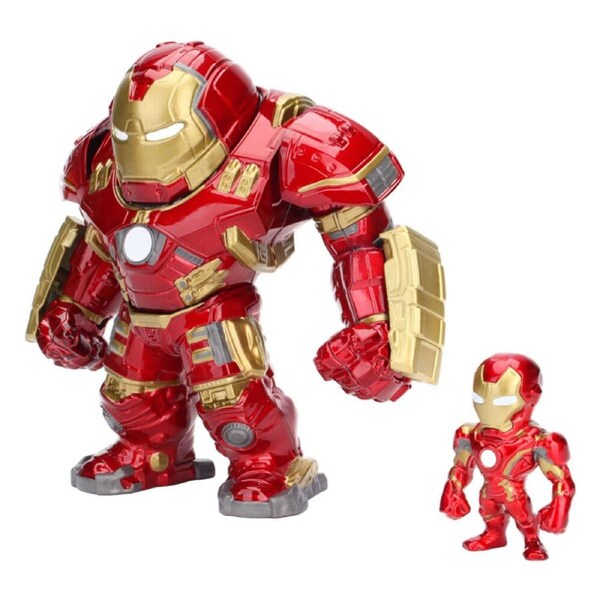 2pc Jada Toys Avengers Age of Ultron Hulkbuster & Iron Man Metal Figure Pack