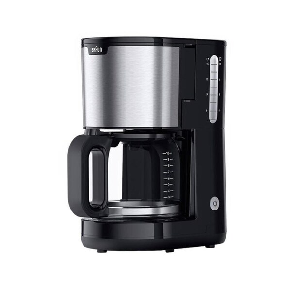 Braun PurShine Drip Coffee Maker Black/Silver KF1500BK