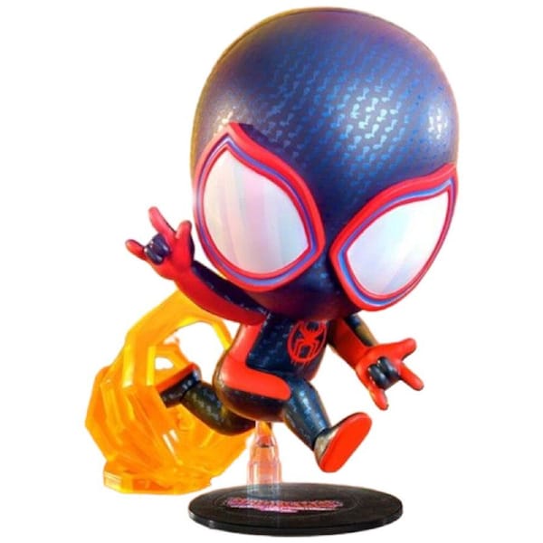 Spiderman Across Spiderverse Marvel Miles Morales Cosbaby Action Figure 13cm