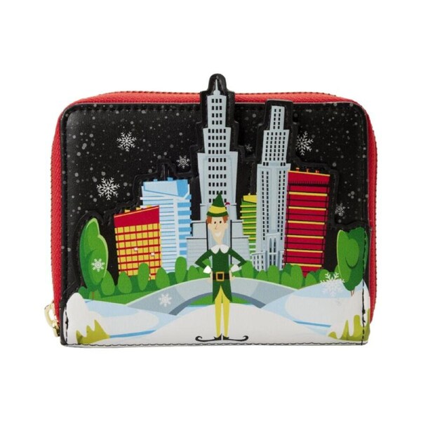 Elf Buddy In Manhattan Zip Around Purse Coin/Cash Wallet w/ Card Holder 10cm