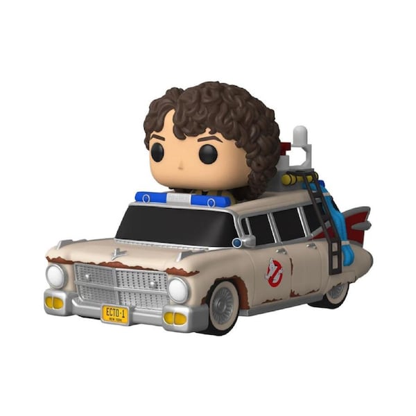 Ghostbusters Afterlife Ecto-1 w/ Trevor Pop Ride Action Figure Display Toy 12cm