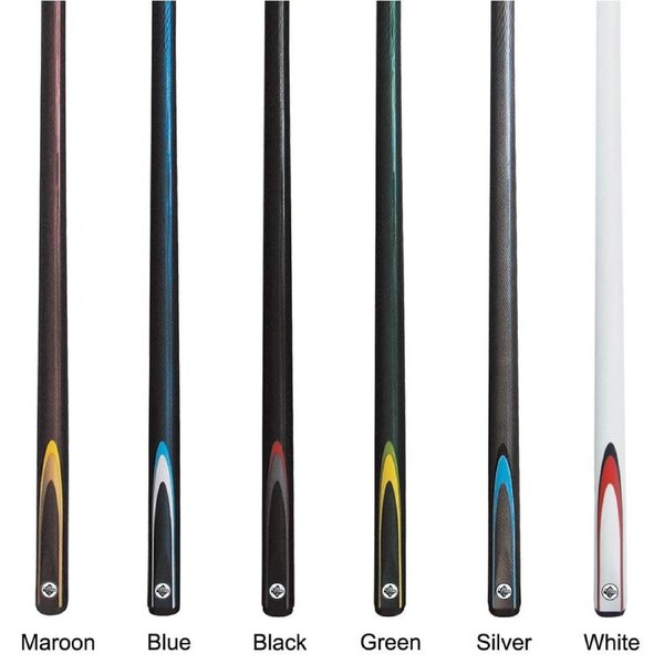 Graphite Composite Pool Snooker Billiard Cue Set 6 Cues
