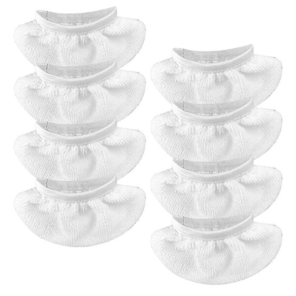 8 Pack Steam Mop Pads for Handheld Steam Cleaner,for Bissell Steam Shot, Wagner, PurSteam,McCulloch