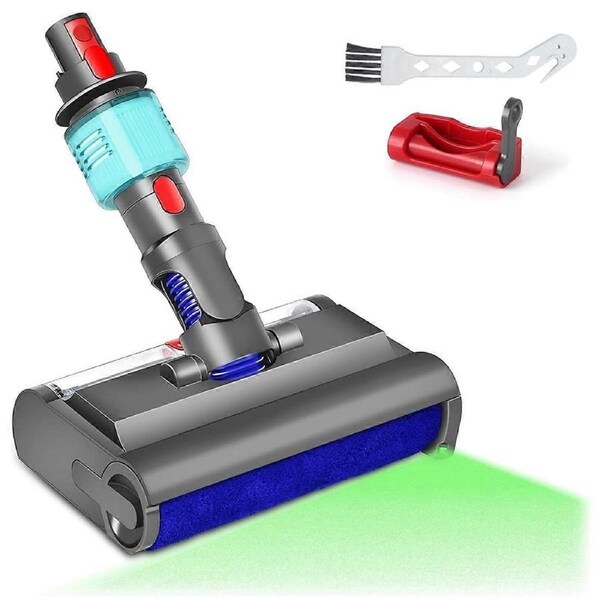 Washing Brush for V7 V8 V10 V11 V15 Electric Mop Wet and Dry with Green Light Cleans and Dries Hard