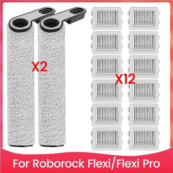 For Roborock Flexi/Flexi Pro,Accessories Kit Main Roller Brush