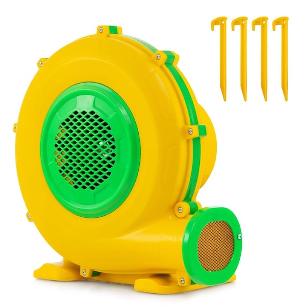 Costway 750W 1.2 HP Inflatable Blower 2110 PA Electric Air Blower Fan Pump for Jumping Castle Water Slide Bouncer House