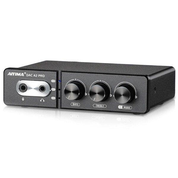 AIYIMA DAC A2 Pro DAC Headphone Amplifier with Bass Treble Controls