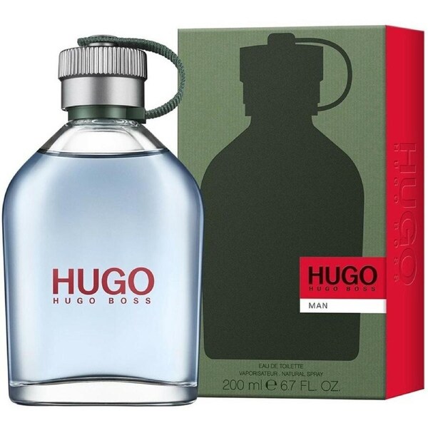 HUGO BOSS MAN 200ML EDT SPRAY FOR MEN (GREEN BOX) BY HUGO BOSS