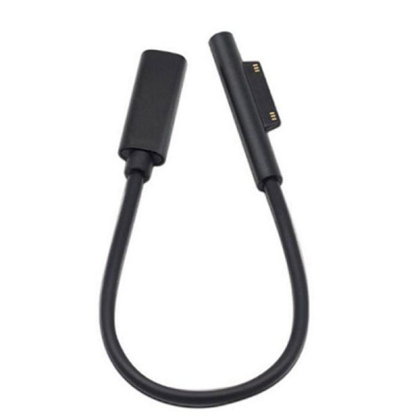 Catzon Type-C Female Interface Connector Cord 20 cm for Microsoft Surface Pro 6/5/4/3