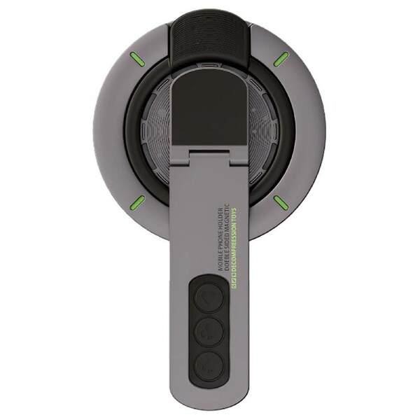 Soka Double-Sided Magnetic Ring 360 Rotating Phone Holder - Graphite Black
