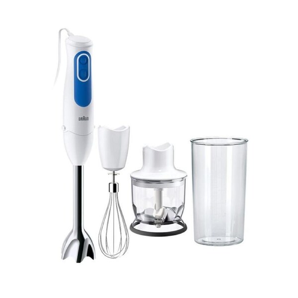 Braun MultiQuick 3 Hand Blender 4pc Set 700W White MQ3025WH