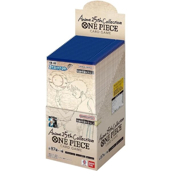 One Piece Anime 25th collection EB-02 Japanese Booster Box
