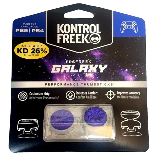 Purple Kontrol Freek Galaxy Thumbsticks PS4/PS5
