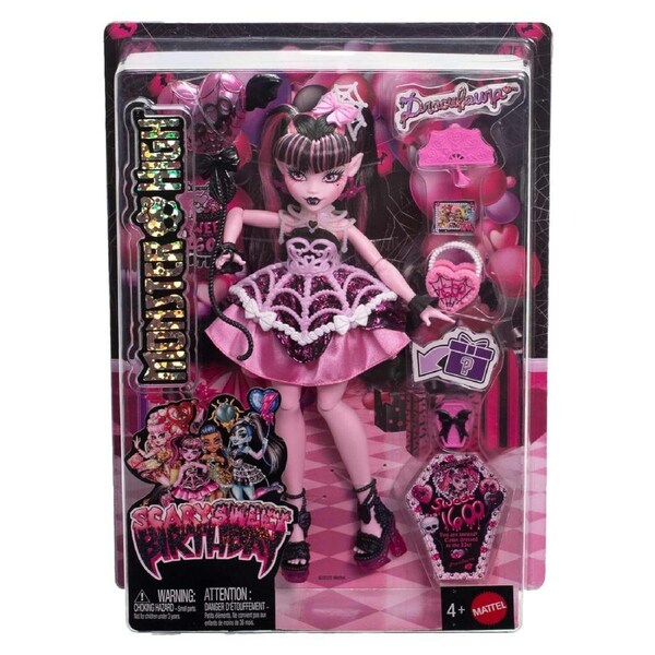 Monster High Scary Sweet Birthday Draculaura Fashion Doll