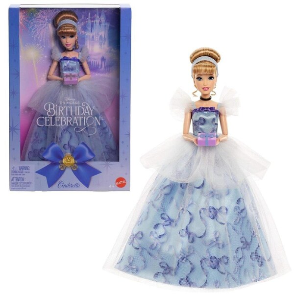 Disney Princess Cinderella Birthday Celebration Collectible Fashion Doll