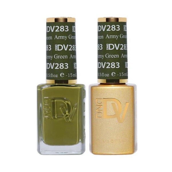 DND DIVA - #283 Army Green - Nail Gel Polish 15ml