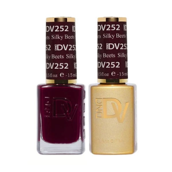 DND DIVA - #252 Silky Beets - Nail Gel Polish 15ml