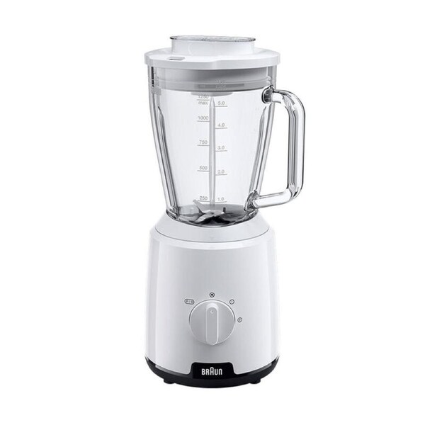Braun PowerBlend 1 1.25L Blender 600W White JB1050WH