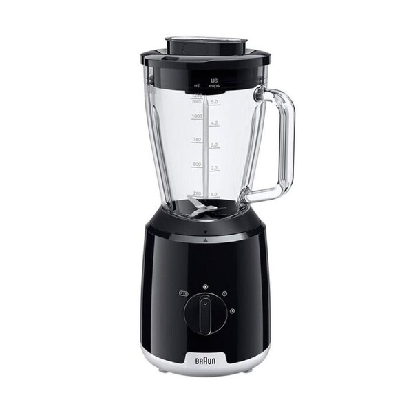 Braun PowerBlend 1 1.25L Blender 600W Black JB1050BK