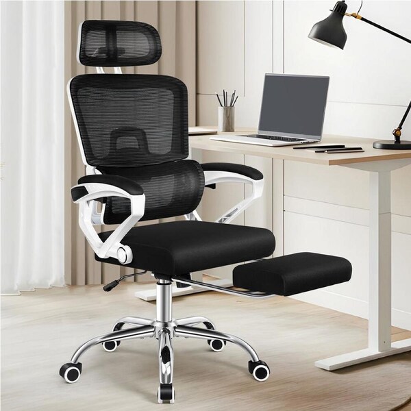ALFORDSON Mesh Office Chair Racing Ergonomic Executive Computer Recliner Work