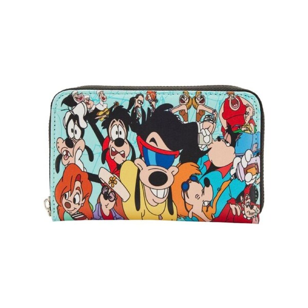 A Goofy Movie Collage Zip Purse Wallet Money/Bill Organiser Card Holder 6x4in