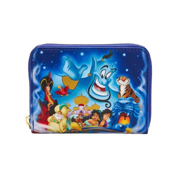 Aladdin 1992 30th Anniversary Zip Around Kids Purse Money Organiser 5x4in