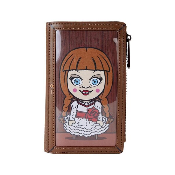 Annabelle Cosplay Bifold Cash Wallet Money/Bill Organiser Card Holder 6.5x4in