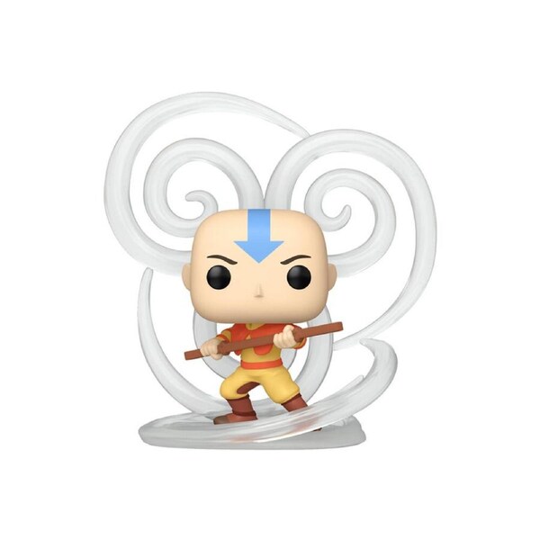 Avatar The Last Airbender 5.6'' Aang Pop Deluxe Figure Kids Collectable Toy