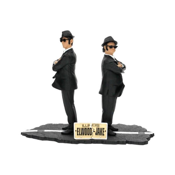 Blues Brothers Jake and Elwood 7'' Figure Set Figure Kids/Adult Collectable Toy