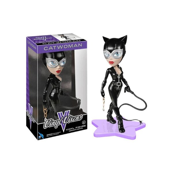 DC Comics Catwoman 9'' Vinyl Vixens Hero Figure Kids/Adult Collectable Toy
