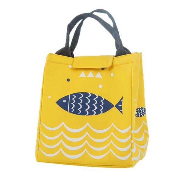 Waterproof Lunch Bag+ Kids+ Men, Cooler Lunch Box- Bag