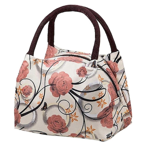 New Canvas Lunch Box Bag Lunch Bag Women's Lunch Bag Instant Lunch Bag