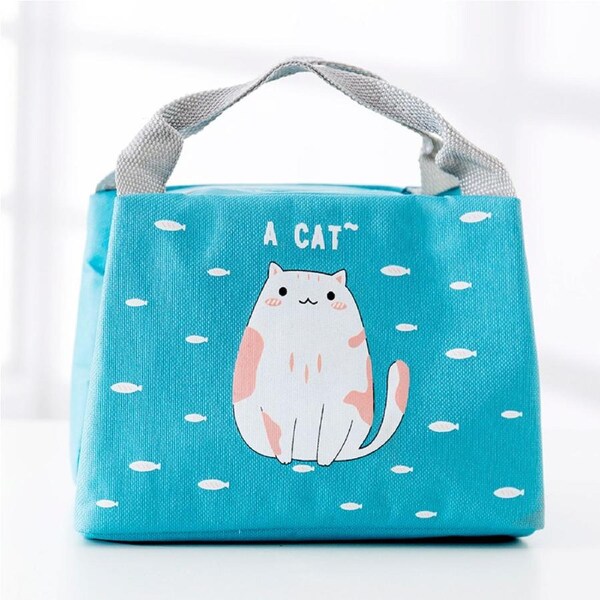 Portable Lunch Box Bag Outdoor Thickened Insulation Bag Cartoon Cute Pet Lunch Bag