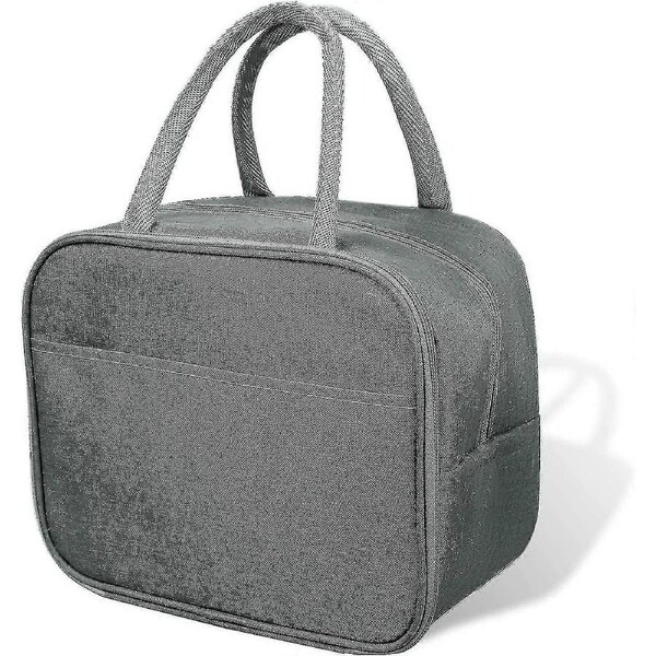 Lunch Bags For Womeninsulated Lunch Bag Double-layer Leak-proof Waterproof Lunch Bag Small Cool Bag Lunch Box Bag For Adult Work Picnic And Travel (gr