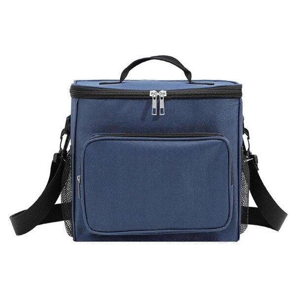 Lunch Bag Large Capacity Multi Pockets Oxford Cloth Insulated Lunch Box Bag for Office